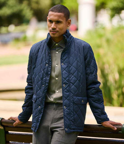 Regatta - Tyler Diamond Quilted Jacket - RG058 NAV S