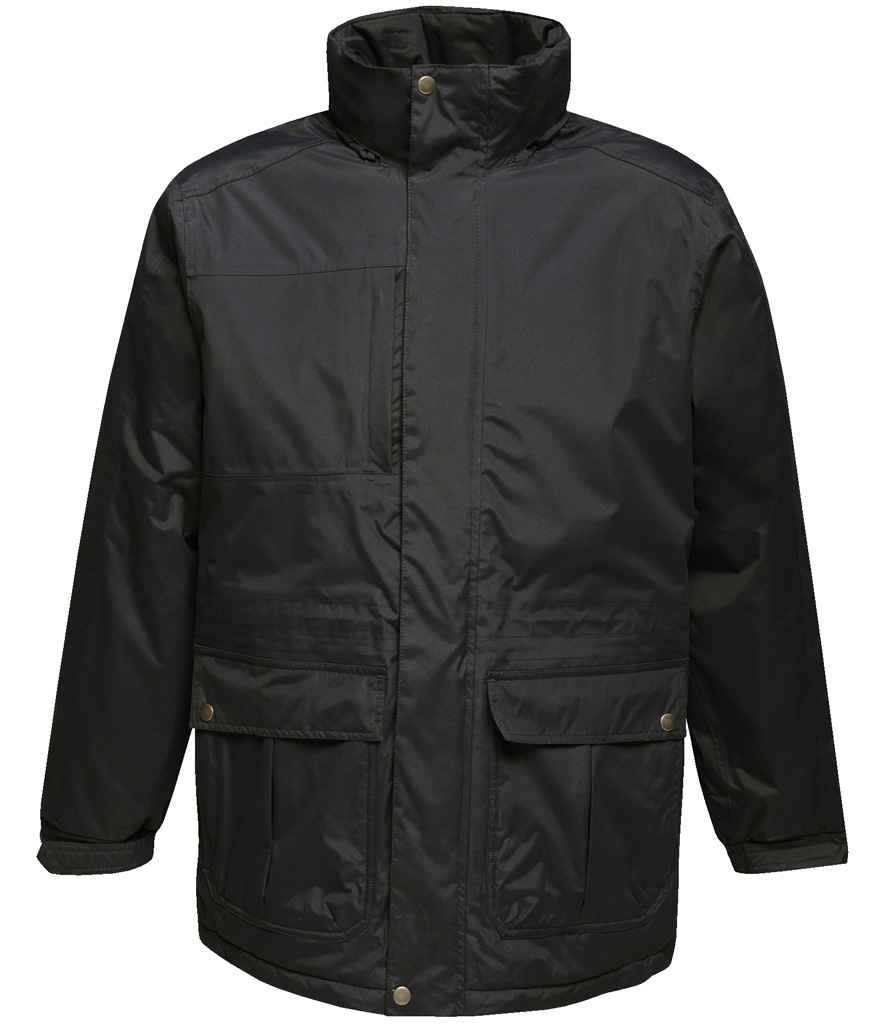 Regatta - Darby III Waterproof Insulated Parka Jacket - RG078 BK/BK S