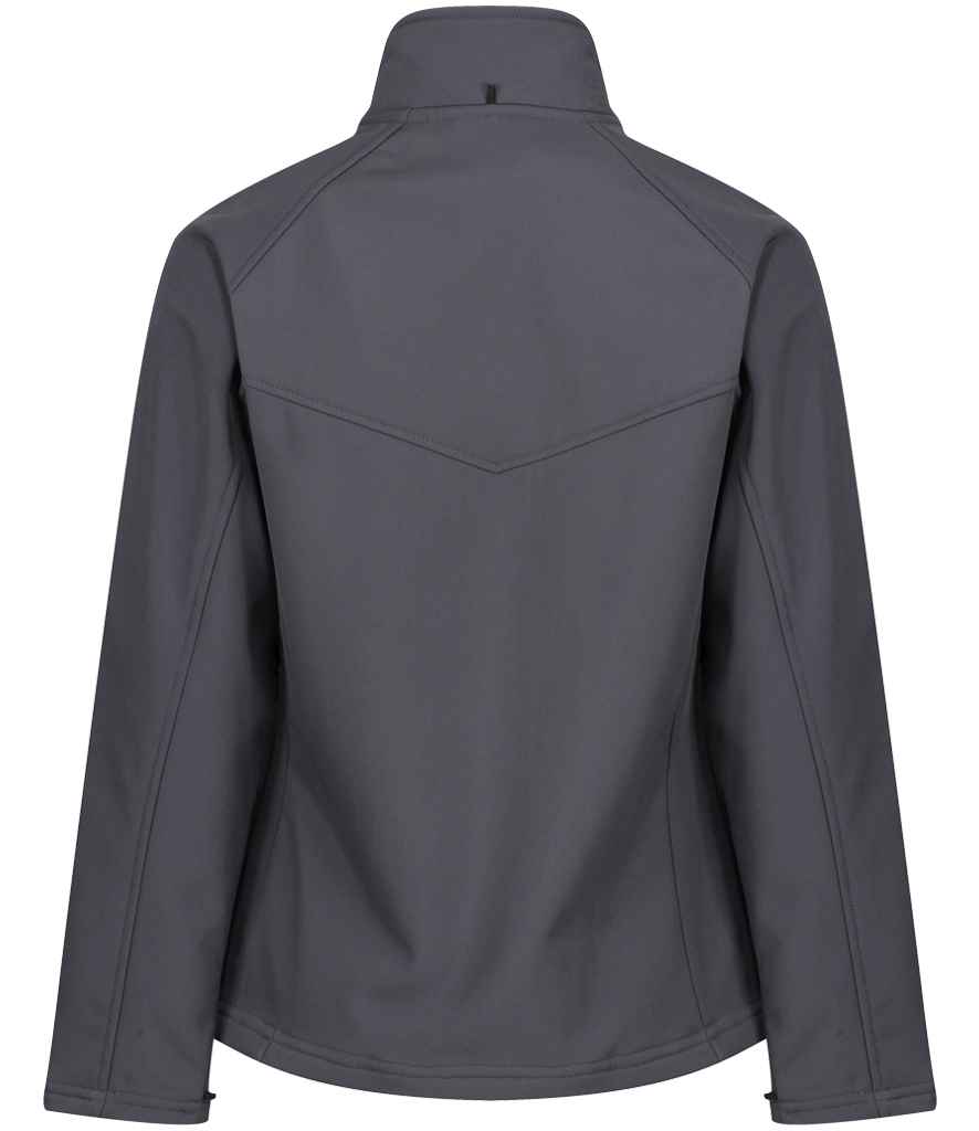 Regatta - Ladies Uproar Soft Shell Jacket - Seal Grey (Back)