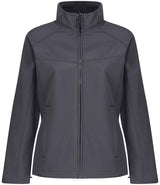 Regatta - Ladies Uproar Soft Shell Jacket - Seal Grey (Front)