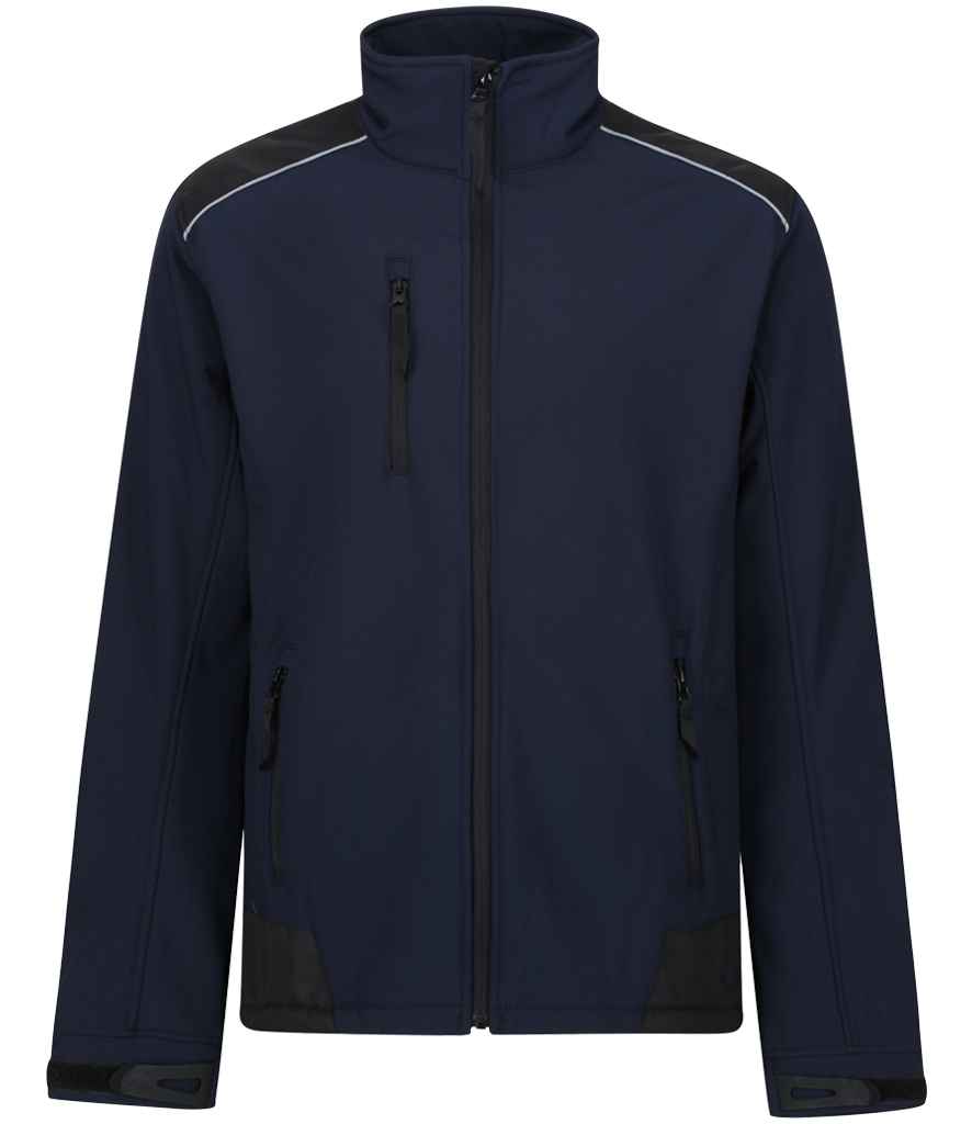 Regatta - Sandstorm Soft Shell Workwear Jacket - RG158 BK/BK S