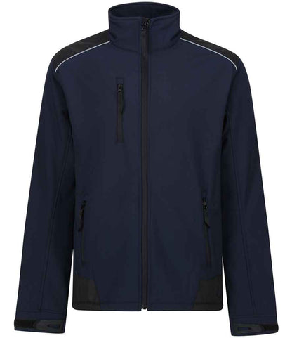 Regatta - Sandstorm Soft Shell Workwear Jacket - RG158 BK/BK S