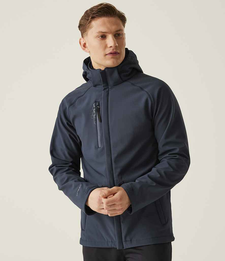 Regatta - Repeller Soft Shell Jacket - RG160 NAV S