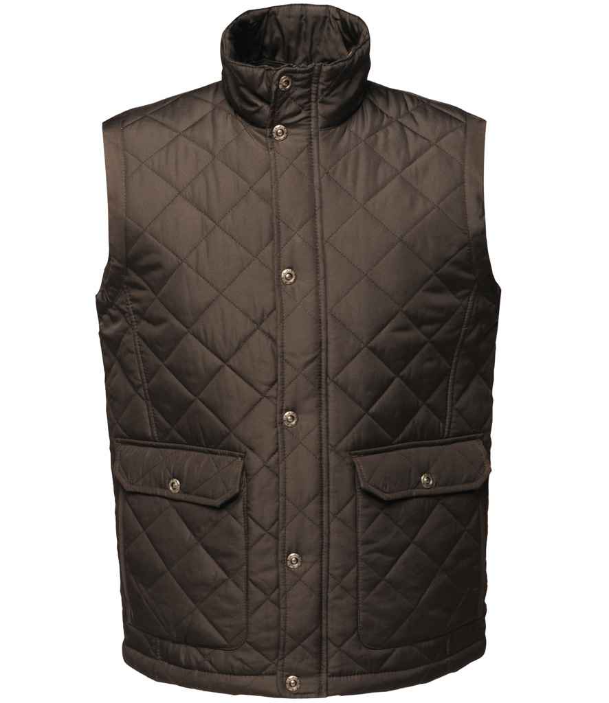 Regatta - Tyler Diamond Quilted Bodywarmer - RG187 BLK S