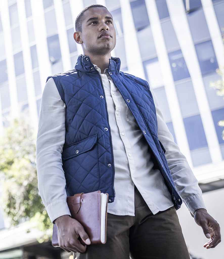 Regatta - Tyler Diamond Quilted Bodywarmer - RG187 NAV S