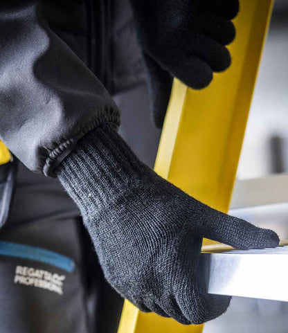Regatta - Knitted Gloves - RG201 BLK ONE