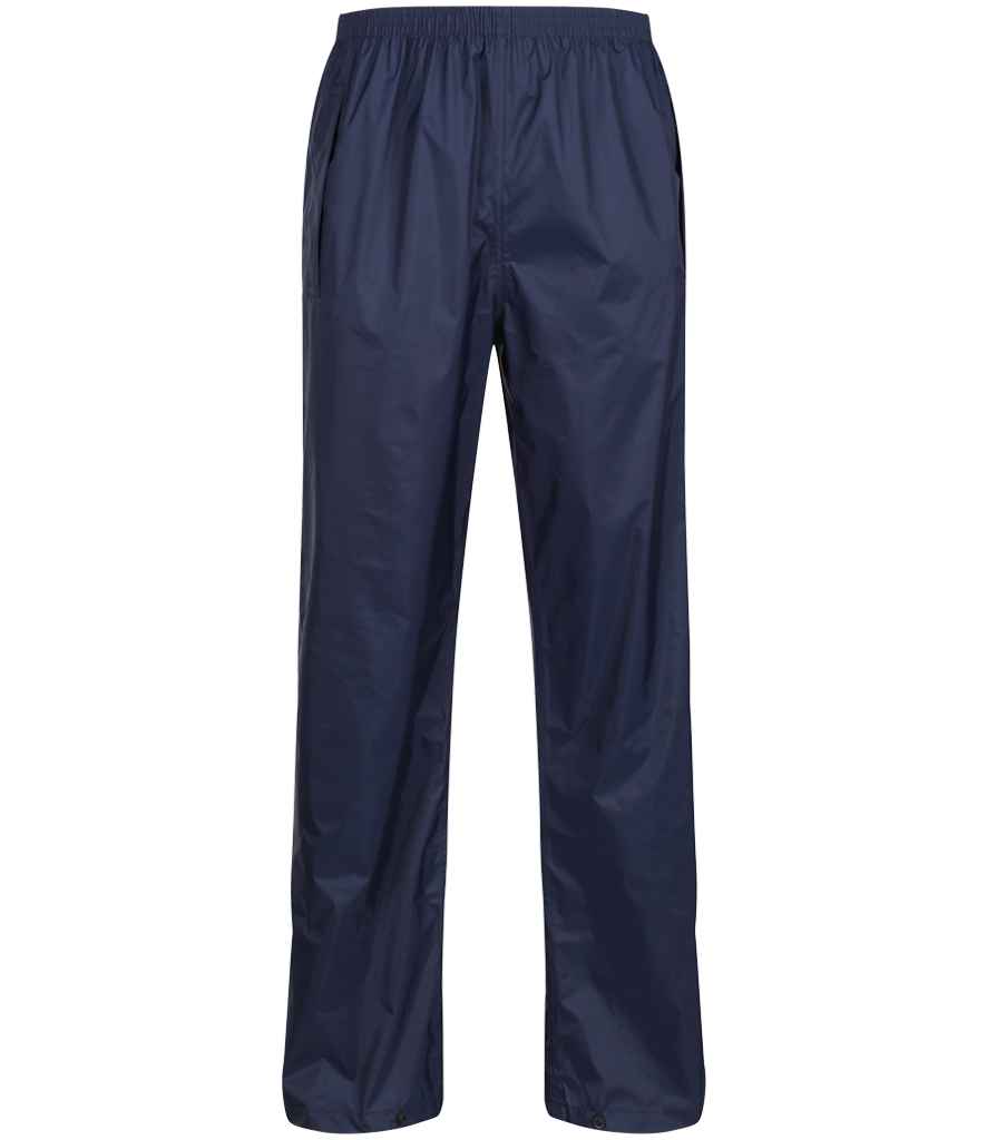Regatta - Pro Packaway Waterproof Breathable Overtrousers - RG214 BLK XS