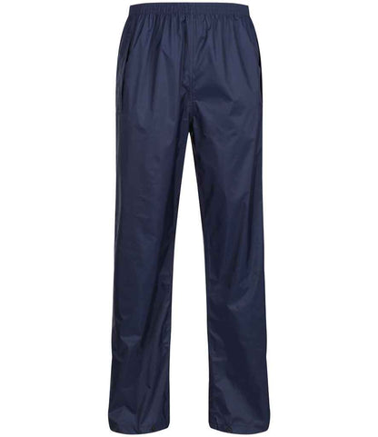 Regatta - Pro Packaway Waterproof Breathable Overtrousers - RG214 BLK XS