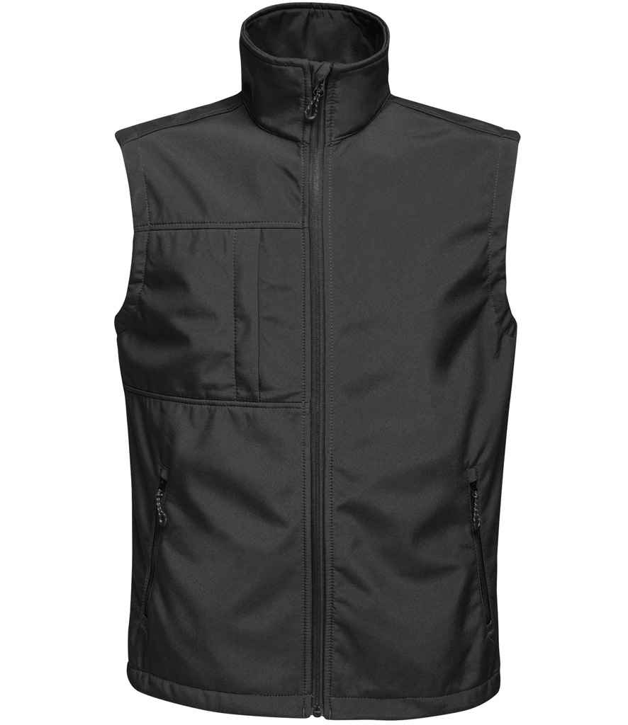 Regatta - Octagon II Printable Soft Shell Bodywarmer - RG215 BK/BK XS