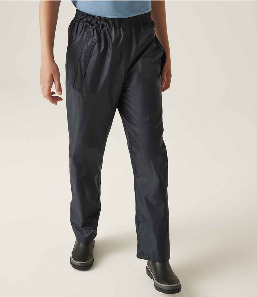 Regatta - Kids Pro Stormbreak Overtrousers - RG257 NAV 2