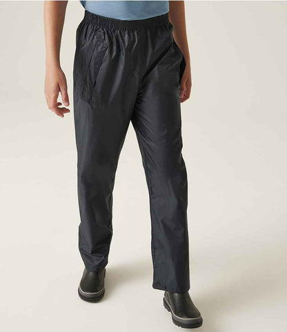 Regatta - Kids Pro Stormbreak Overtrousers - RG257 NAV 2