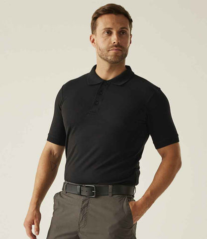 Regatta - Classic Piqué Polo Shirt - RG320 BLK S
