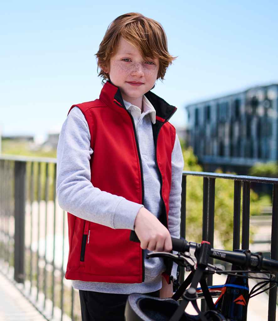 Regatta - Kids Ablaze Soft Shell Bodywarmer - Pierre Francis