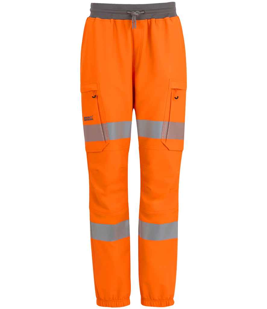 Regatta - High Visibility Prolite Stretch Jog Pants - RG536 ORA S