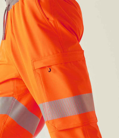 Regatta - High Visibility Prolite Stretch Jog Pants - Pierre Francis
