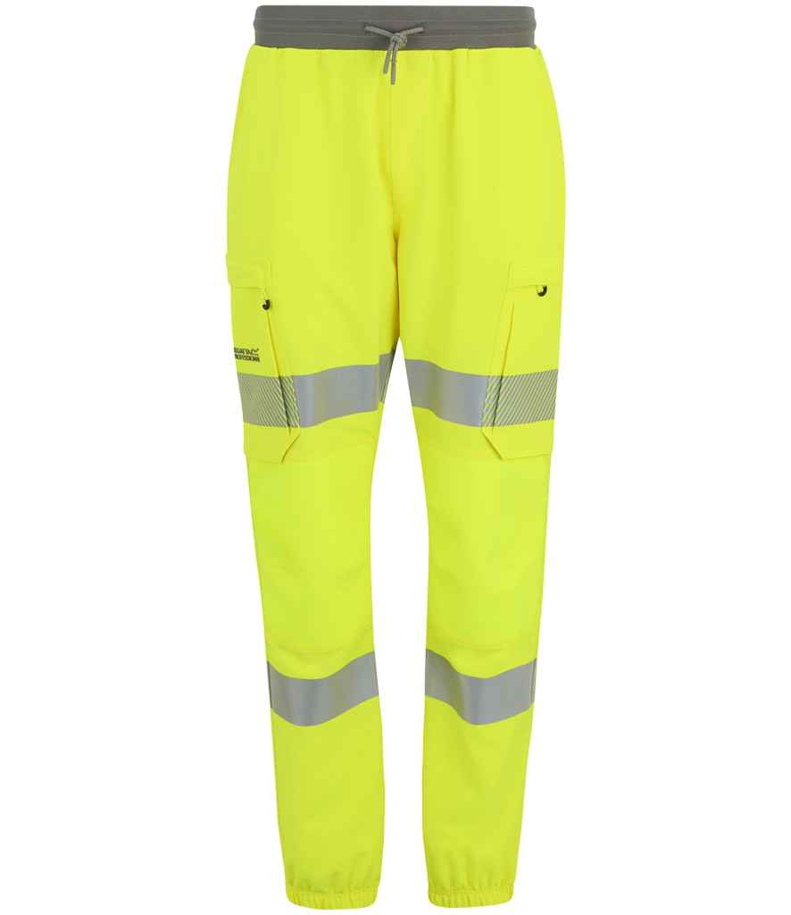 Regatta - High Visibility Prolite Stretch Jog Pants - RG536 ORA S