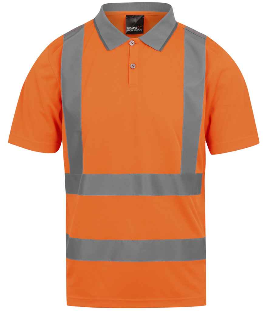 Regatta - High Visibility Pro Contract Polo Shirt - RG555 ORA S