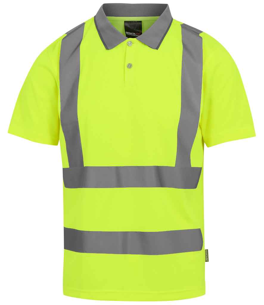 Regatta - High Visibility Pro Contract Polo Shirt - Pierre Francis