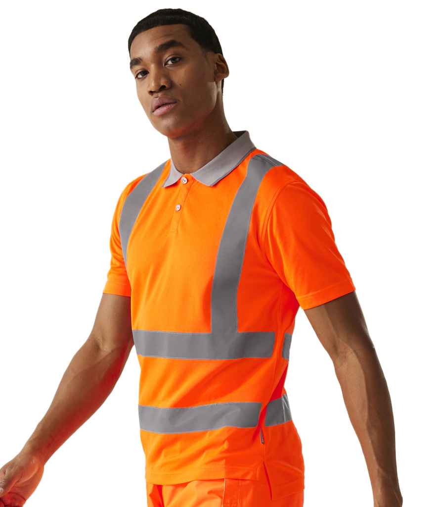 Regatta - High Visibility Pro Contract Polo Shirt - Pierre Francis