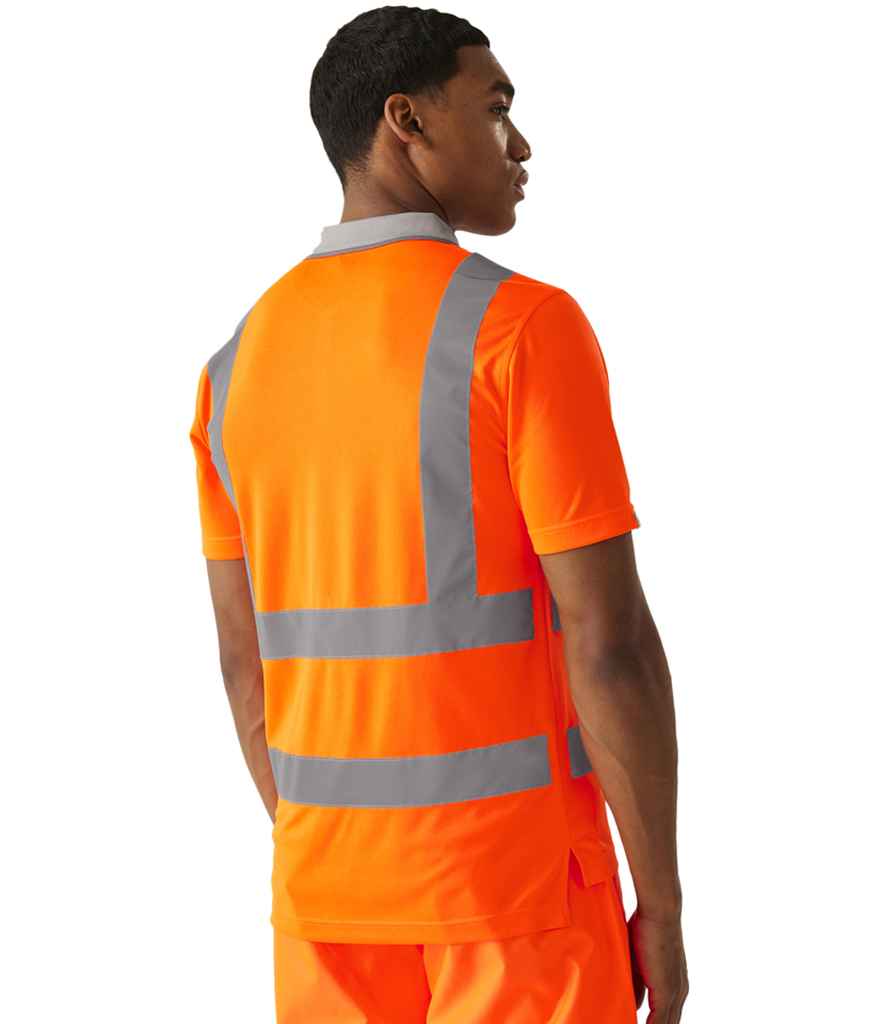 Regatta - High Visibility Pro Contract Polo Shirt - Pierre Francis