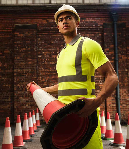 Regatta - High Visibility Pro Contract Polo Shirt - Pierre Francis