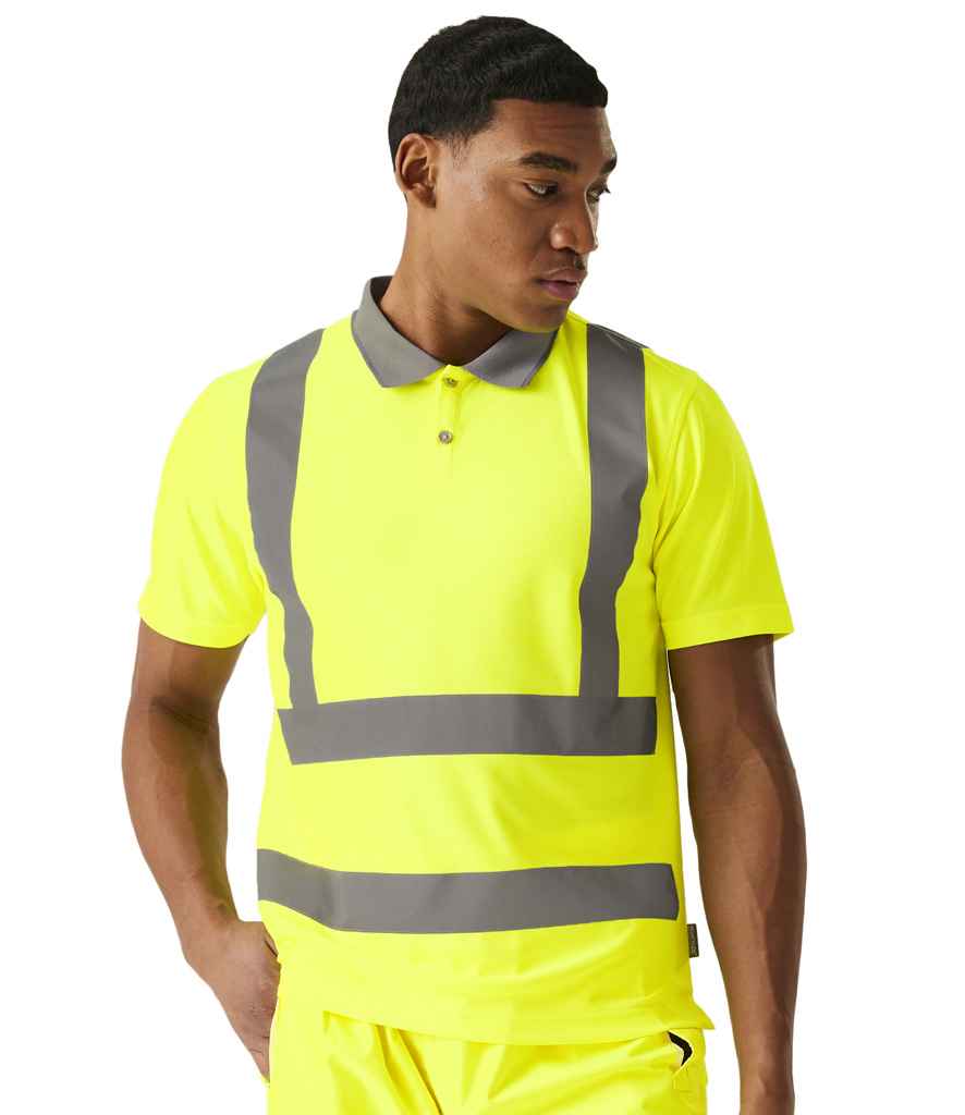 Regatta - High Visibility Pro Contract Polo Shirt - Pierre Francis
