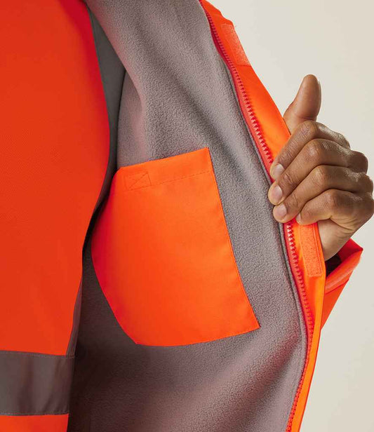 Regatta - High Visibility Pro Contract Dover Jacket - Pierre Francis