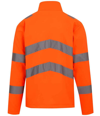 Regatta - High Visibility Pro Contract Ablaze Soft Shell Jacket - Pierre Francis
