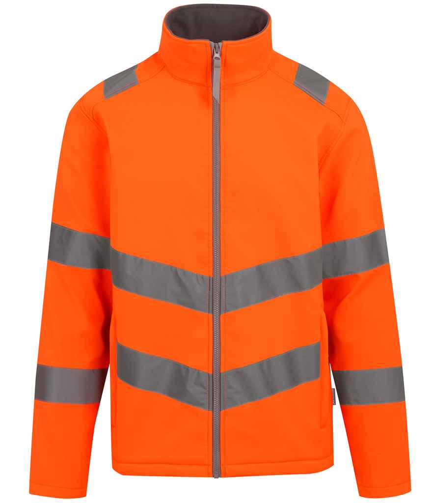 Regatta - High Visibility Pro Contract Ablaze Soft Shell Jacket - RG557 ORA S