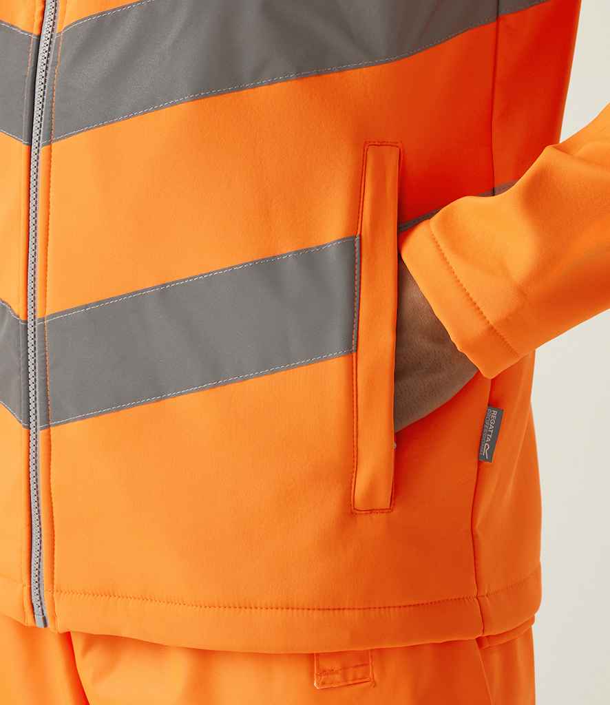 Regatta - High Visibility Pro Contract Ablaze Soft Shell Jacket