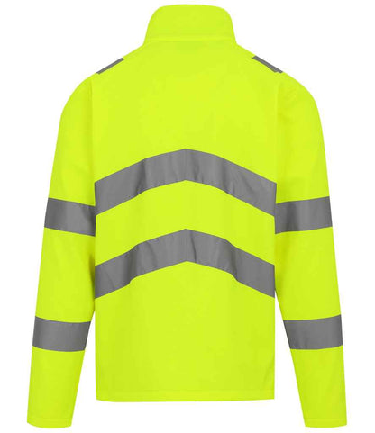 Regatta - High Visibility Pro Contract Ablaze Soft Shell Jacket - Pierre Francis