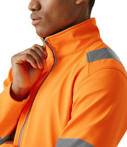 Regatta - High Visibility Pro Contract Ablaze Soft Shell Jacket - Pierre Francis