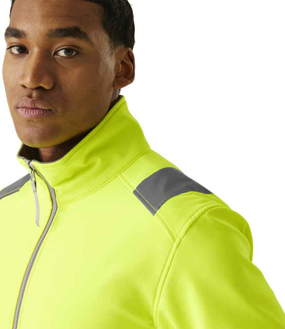 Regatta - High Visibility Pro Contract Ablaze Soft Shell Jacket - Pierre Francis