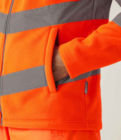 Regatta - High Visibility Pro Contract Thor Fleece Jacket - Pierre Francis