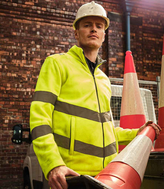 Regatta - High Visibility Pro Contract Thor Fleece Jacket - Pierre Francis