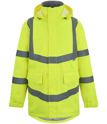 Regatta - High Visibility Pro Contract Dover Parka - RG559 ORA S