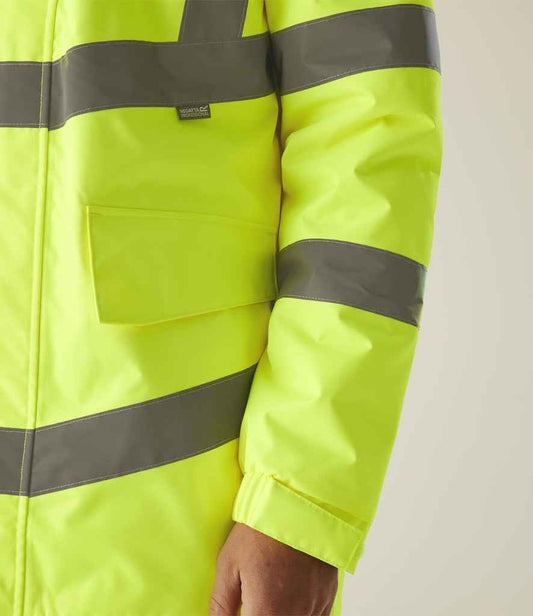 Regatta - High Visibility Pro Contract Dover Parka - Pierre Francis