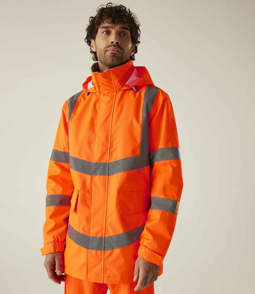 Regatta - High Visibility Pro Contract Dover Parka - Pierre Francis