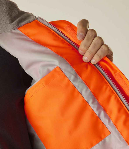 Regatta - High Visibility Pro Contract Dover Parka - Pierre Francis