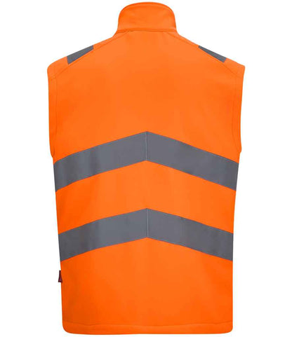 Regatta - High Visibility Pro Contract Ablaze Soft Shell Bodywarmer - Pierre Francis