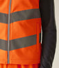 Regatta - High Visibility Pro Contract Ablaze Soft Shell Bodywarmer - Pierre Francis