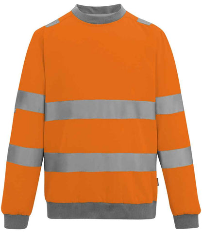 Regatta - High Visibility Pro Contract Crew Neck Sweatshirt - Pierre Francis