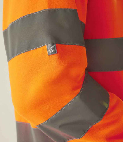 Regatta - High Visibility Pro Contract Crew Neck Sweatshirt - Pierre Francis