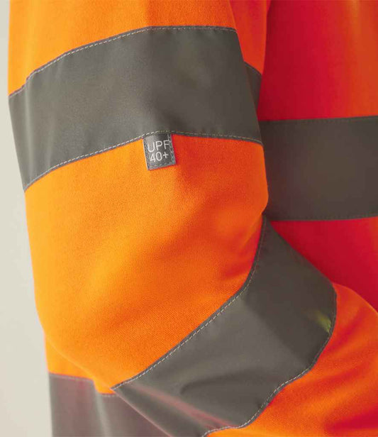 Regatta - High Visibility Pro Contract Crew Neck Sweatshirt - Pierre Francis