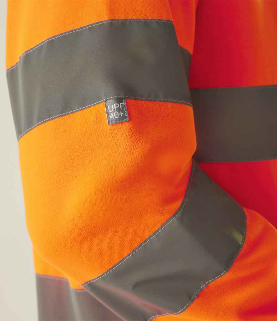 Regatta - Bluza z okrągłym dekoltem i wysoką widocznością Pro Contract