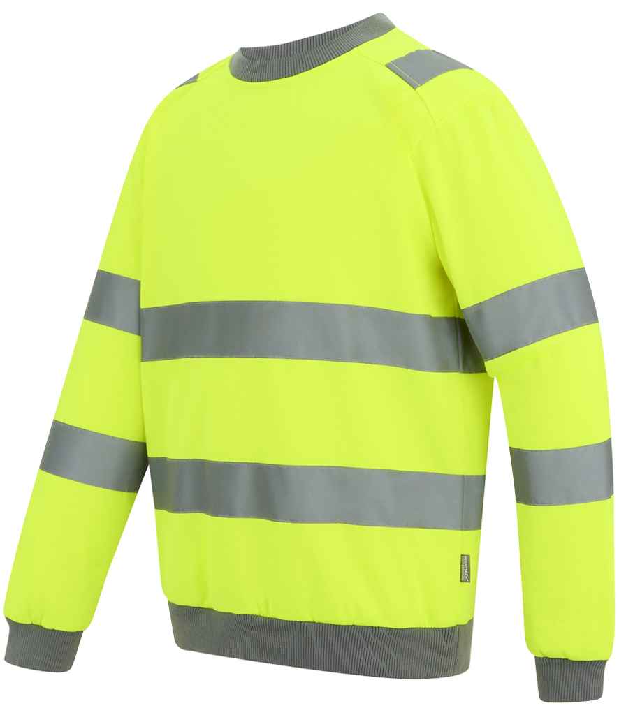 Regatta - High Visibility Pro Contract Crew Neck Sweatshirt - Pierre Francis