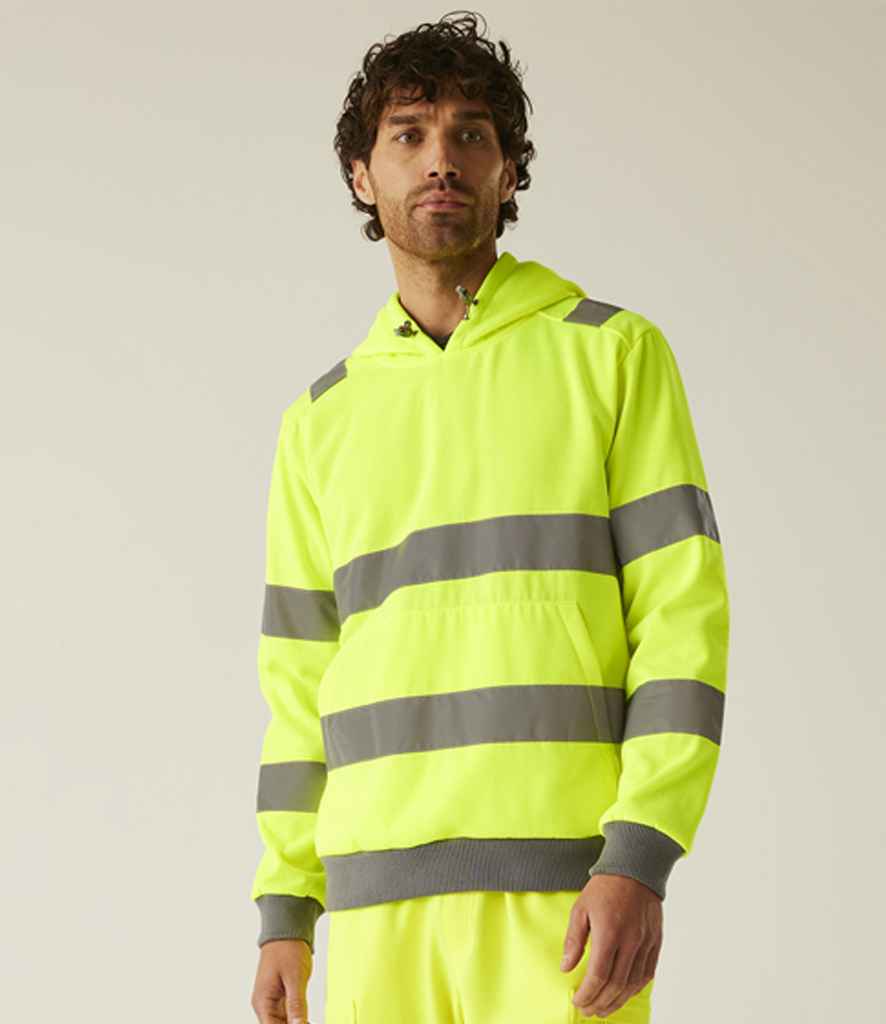 Regatta - High Visibility Pro Contract Hoodie - RG564 YEL S