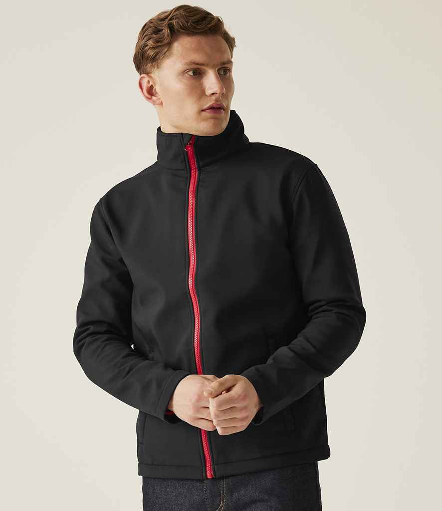 Regatta - Ablaze Printable Soft Shell Jacket - RG627 BK/CS S