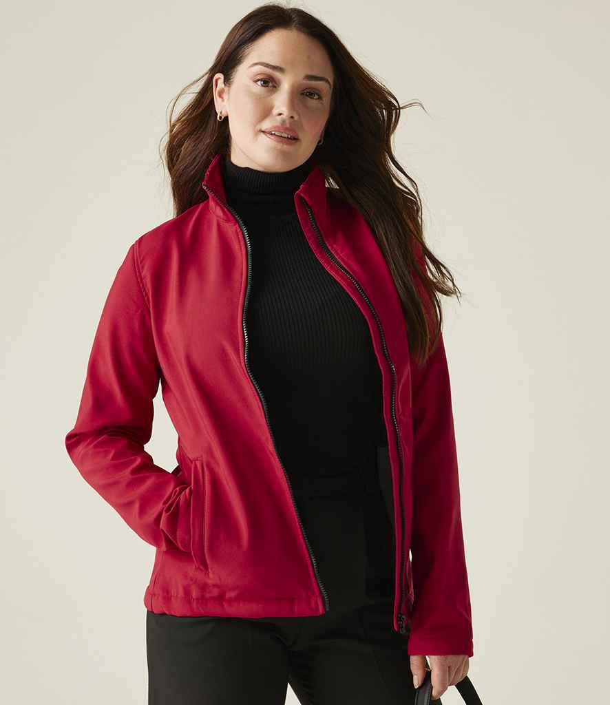 Regatta - Ladies Ablaze Printable Soft Shell Jacket - RG628 CS/BK 10