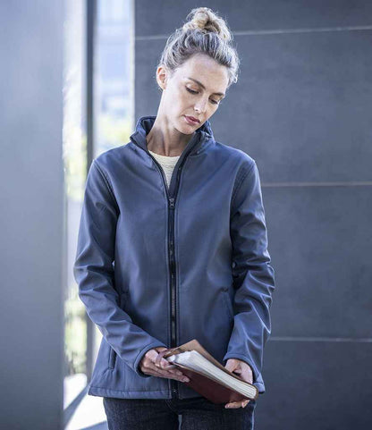 Regatta - Ladies Ablaze Printable Soft Shell Jacket - RG628 SE/BK 10